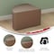 Flash Furniture Bright Beginnings Commercial Grade Modular Classroom Soft Seating, Backless Corner Chair, Neutral Vinyl MK-KE15686-GG - alternate 4